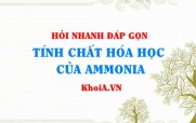 Tính chất hóa học của Ammonia NH3? Hỏi đáp môn Hoá